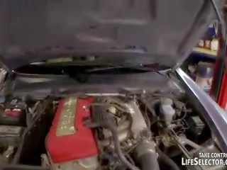 Auto mechanic eikels sexy, geil babes