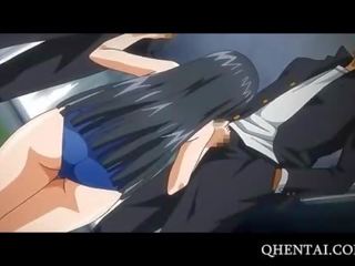 Brune hentai adoleshent fucked nga të saj prapa