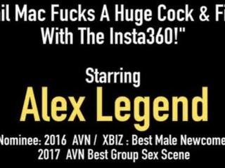 Swell stor titty abigail mac körd av alex legend med 360 klotter